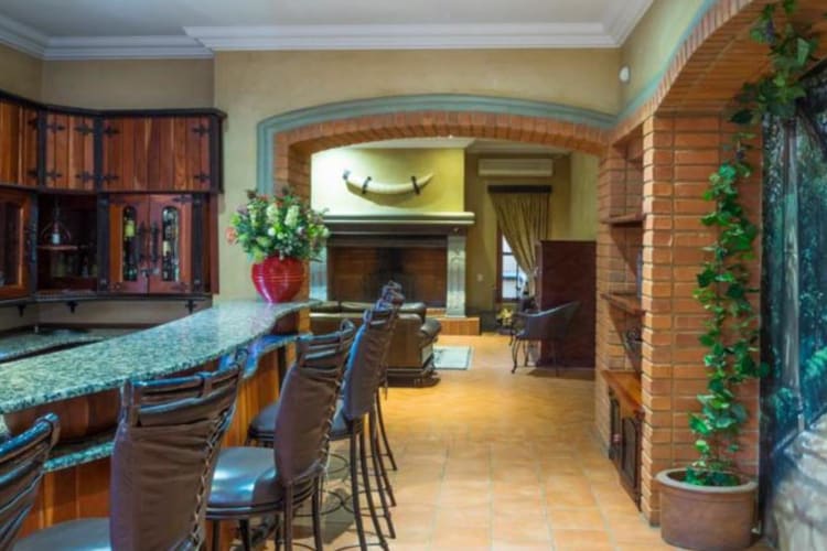Bar area